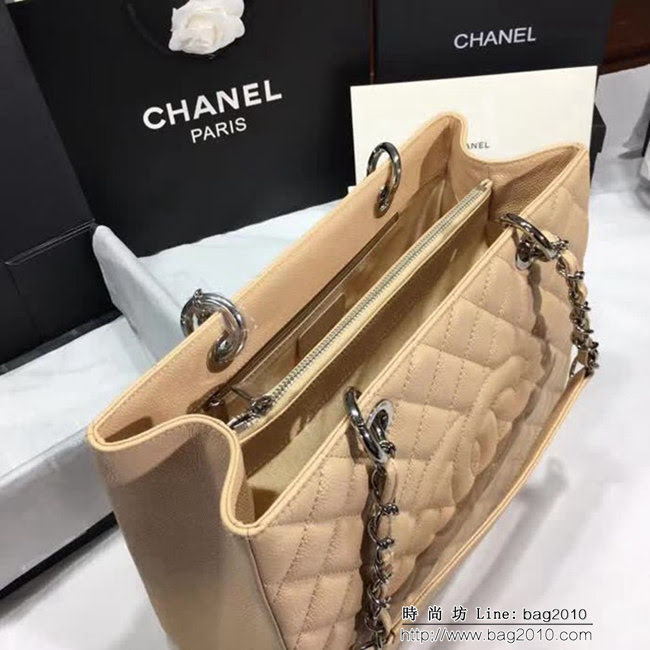 香奈兒CHANEL 50995 經典系列 魚子醬牛皮時尚休閒手提單肩包 DSC1260
